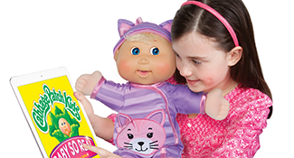 bluetooth cabbage patch doll